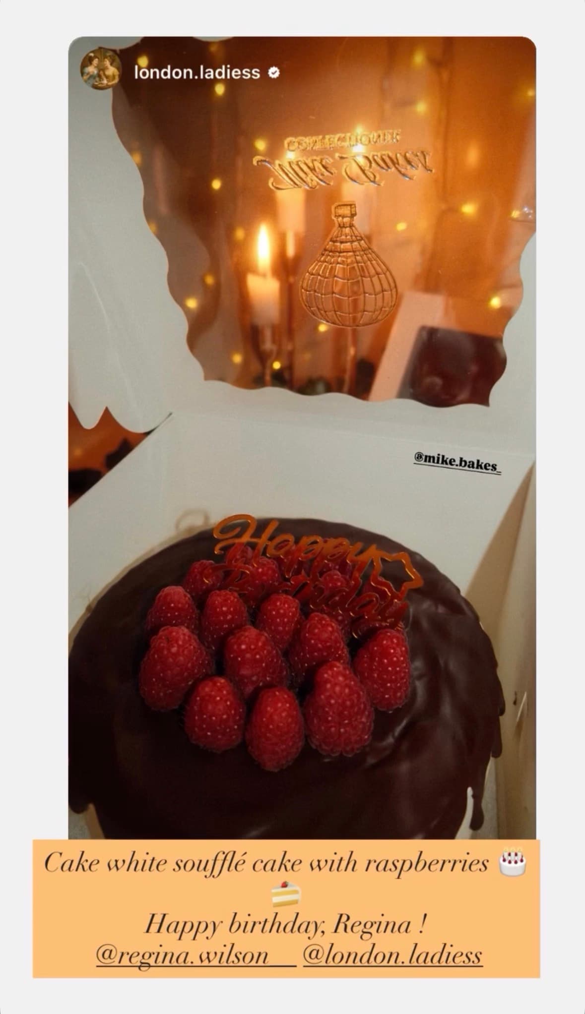 Сообщение от покупателя Mike Bakes