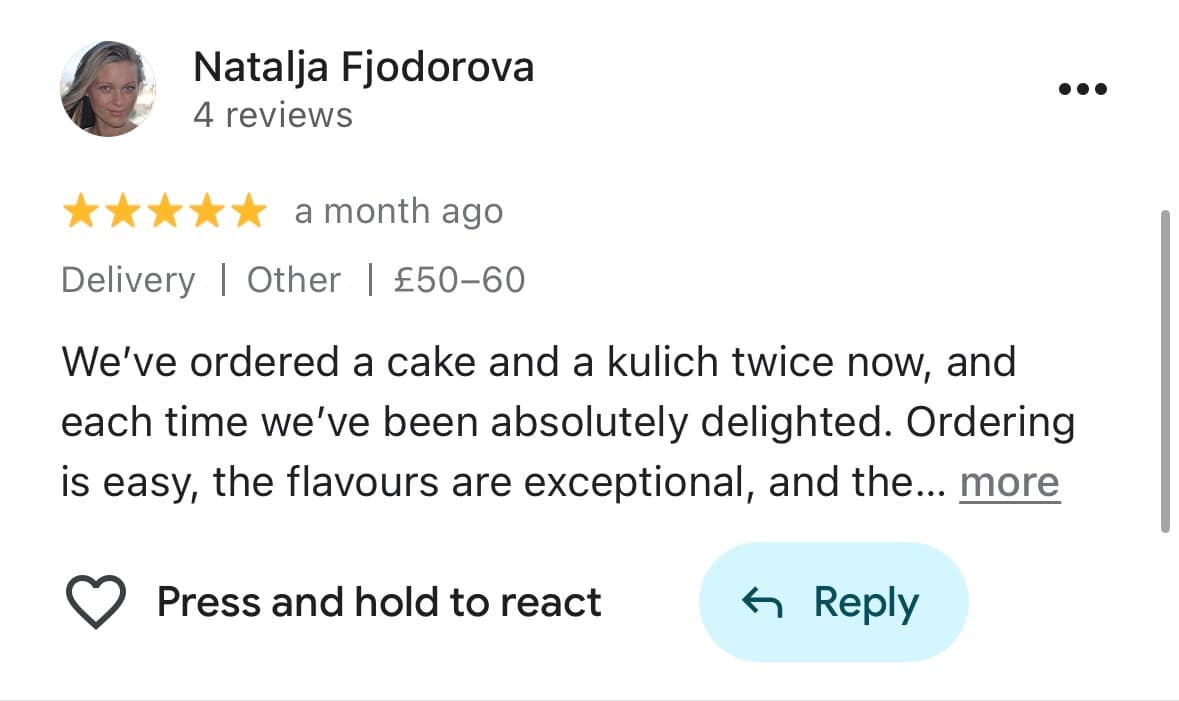 Сообщение от покупателя Mike Bakes