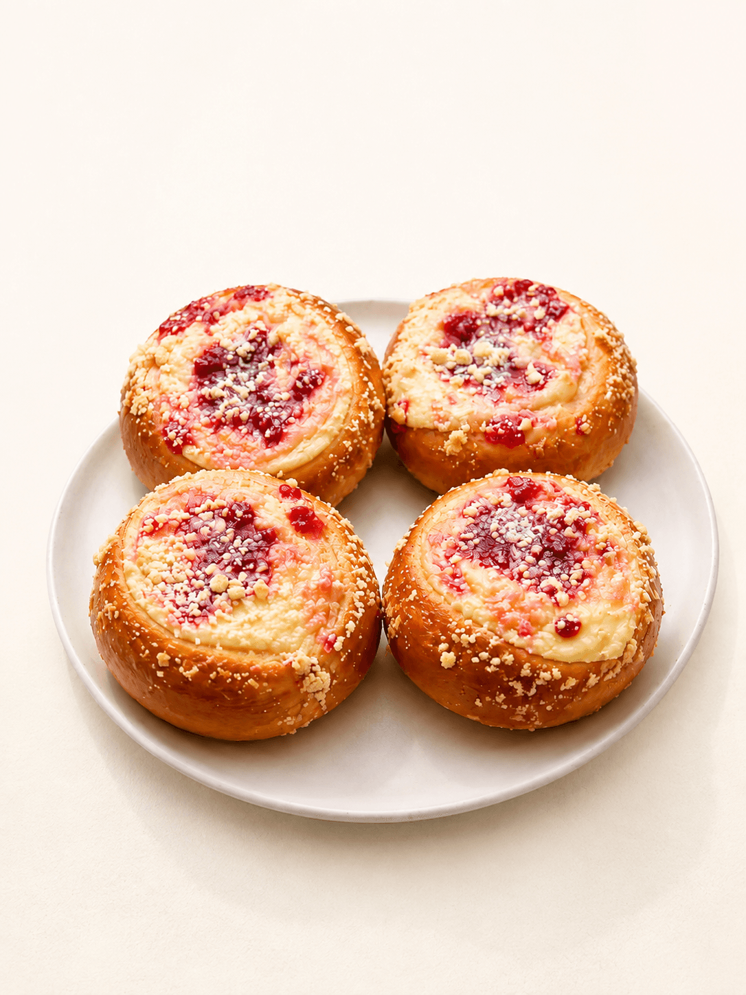 Strawberry Vatrushki