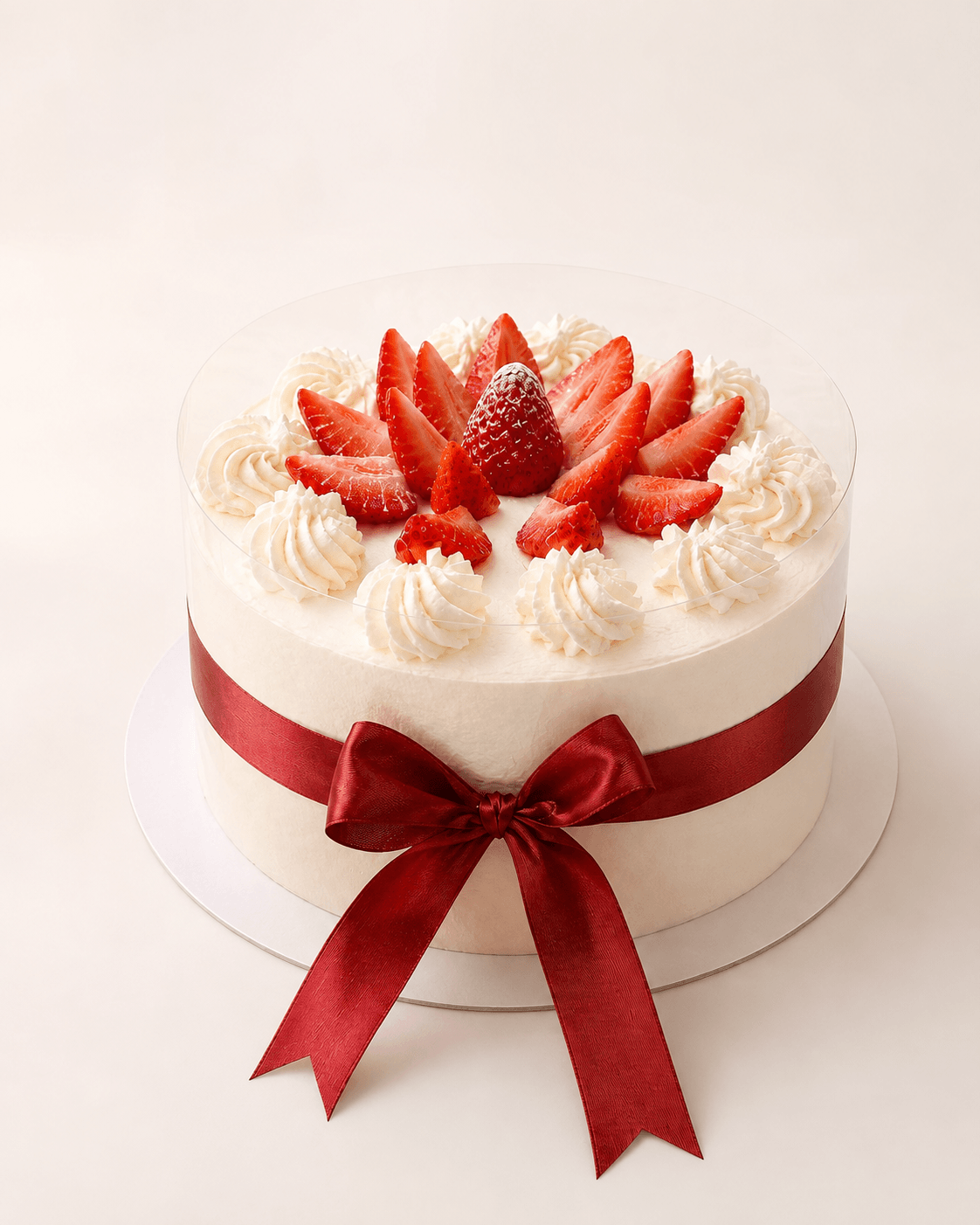 Strawberries & Cream Cake