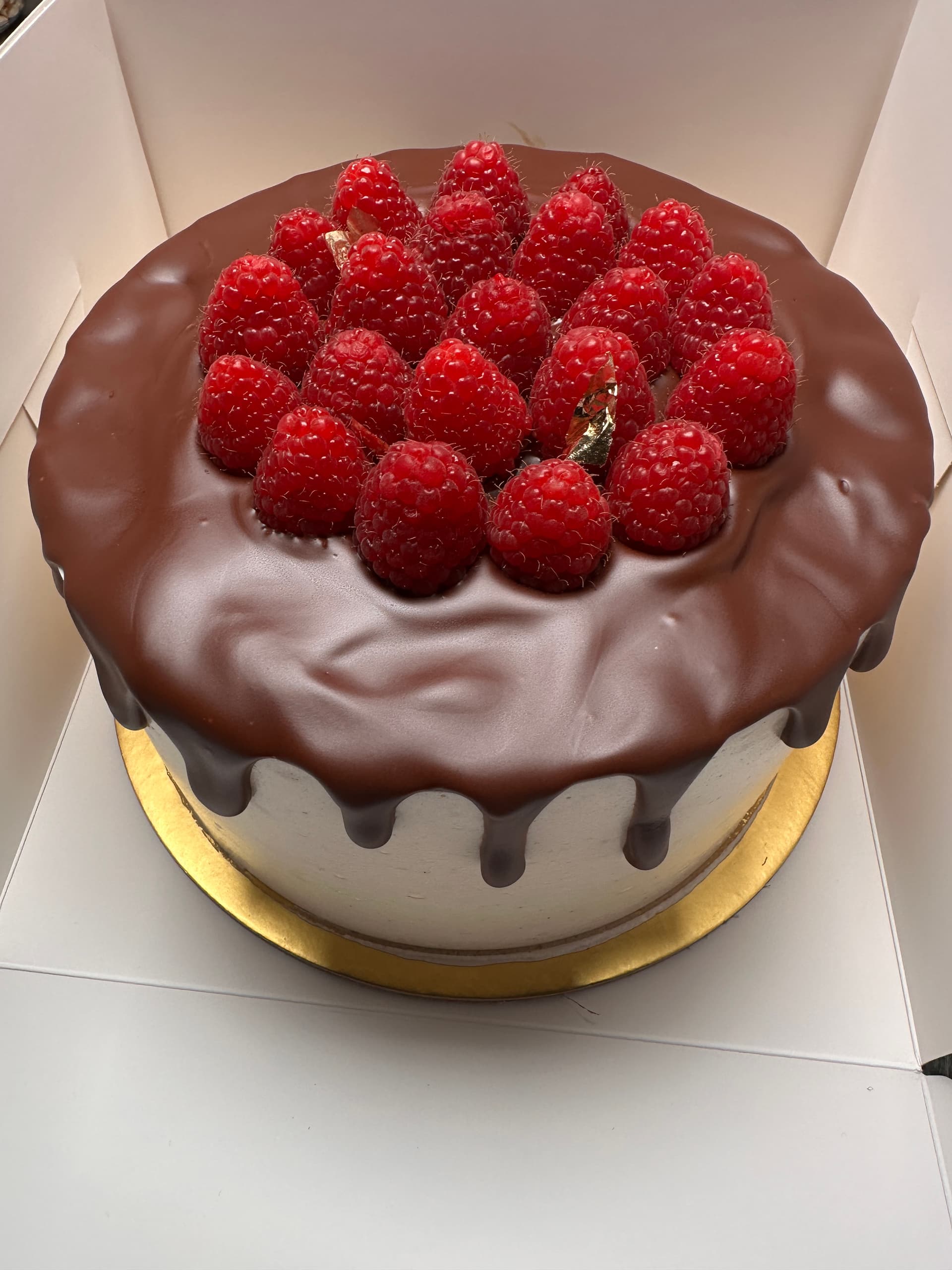 A customer message about Bird's Milk Cake